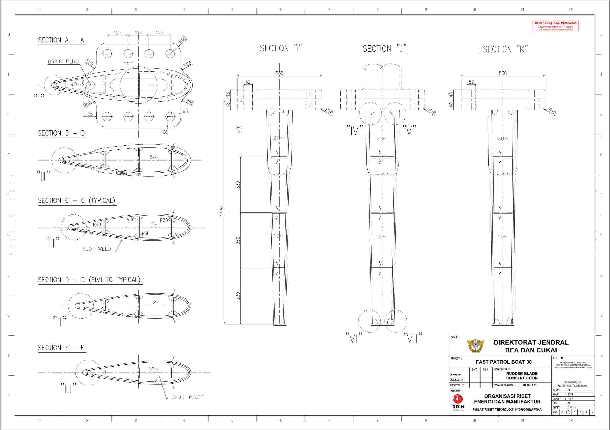 Desain dan AS Built Drawing